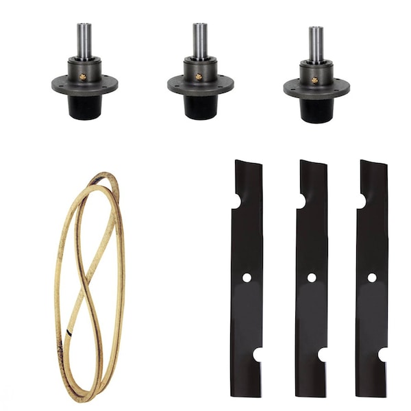 Aic Replacement Parts Deck Rebuild Kit for Wild Fits CAT Turf Tiger Tiger Fits Cub Mowers with 52 483242REBUILD - main